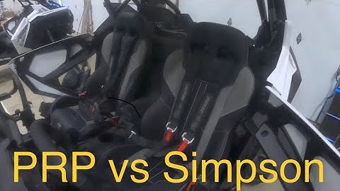 RZR Pro Xp / Pro R / Turbo R Suspension Seat Install