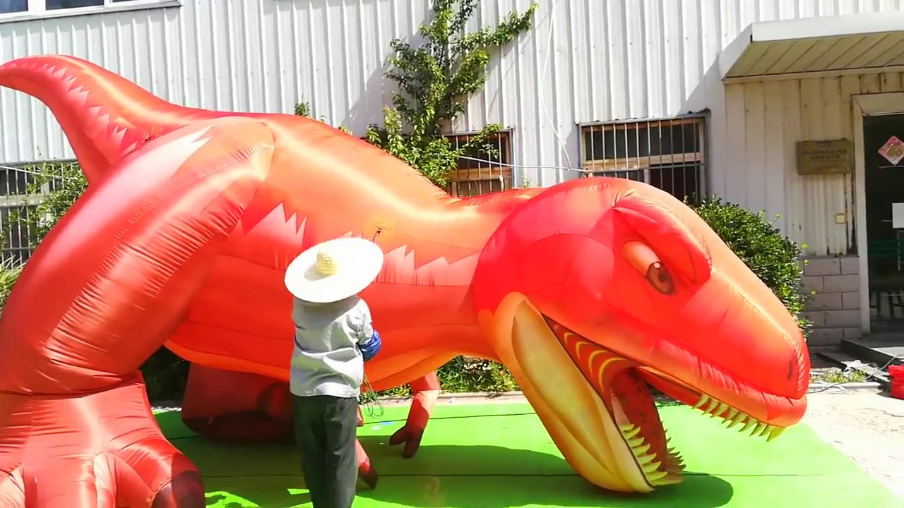 inflatable world T-rex inflatable Tyrannosaurus rex dragon