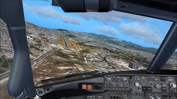 PMDG 737 NGX TOCONTIN  VFR APPROACH