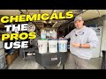 What chemicals the pros use for pressure washing and soft washing