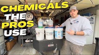 What Chemicals The Pros Use For Pressure Washing and Soft Washing