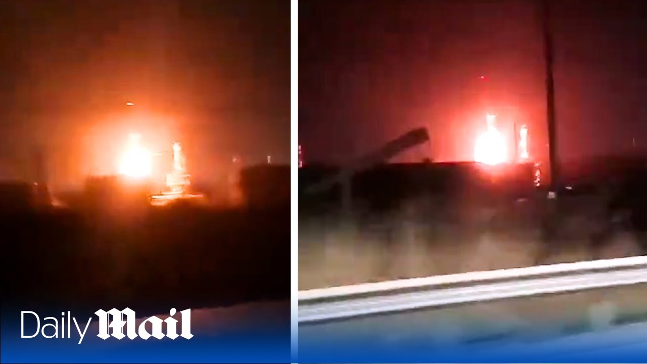 Ukraine drones blast Slavyansk-na-Kubani oil refinery in Krasnodar during daring attack on Russia
