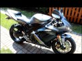 Yamaha R1 RN12 with Micron slip on exhaust - cold start and hot rev