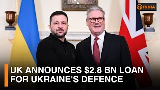 UK announces $2.8 bn loan for Ukraine's defence | DD India screenshot 4