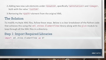 How to Modify Multiple .xml Files in a Directory Using Python