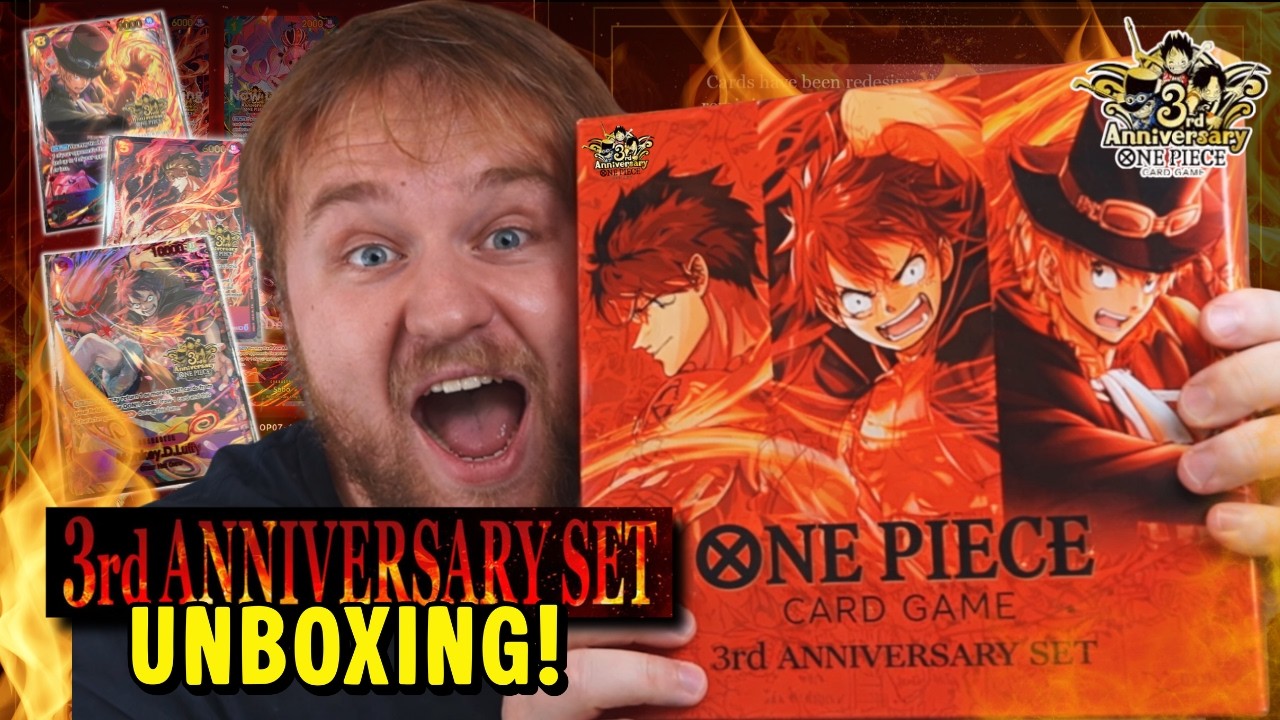 Unboxing the *NEW* 3rd Anniversary EXCLUSIVE One Piece Box! - YouTube