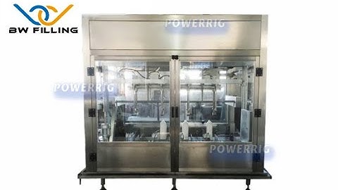 Oil Filling Capping Machine: One minute to show you how does machine fill and cap automatically