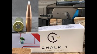 6.5 Creedmoor (6.5x48mm) 135gr A-Tip Match Subsonic, Chalk 1 Munitions