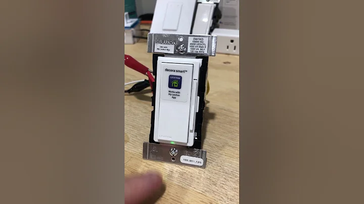 How to hard reset the Leviton Smart Switch or reset Wi-Fi connection