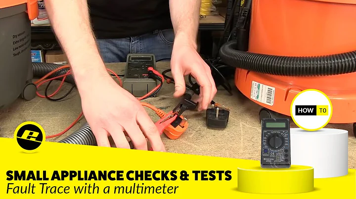 How to Fault Trace on a Small Appliance Using a Multimeter