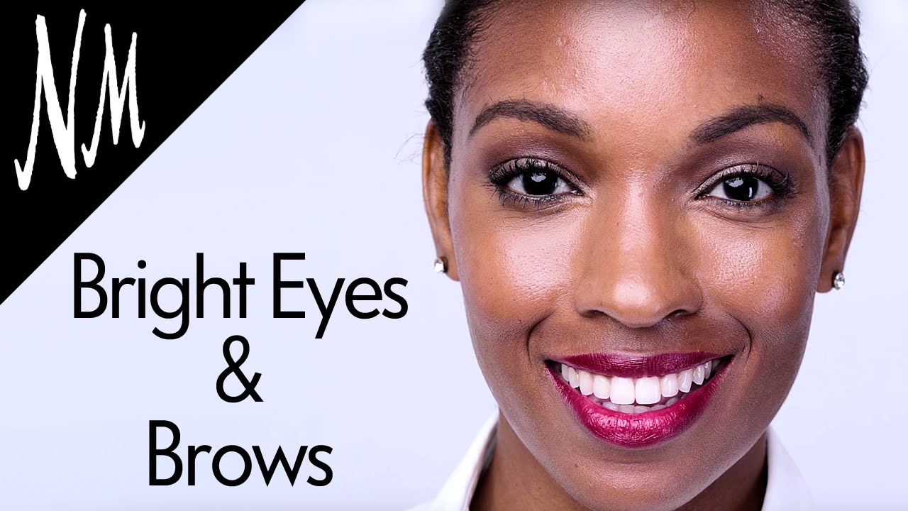 Bright Under Eye And Full Brow Makeup Tutorial By Este Lauder