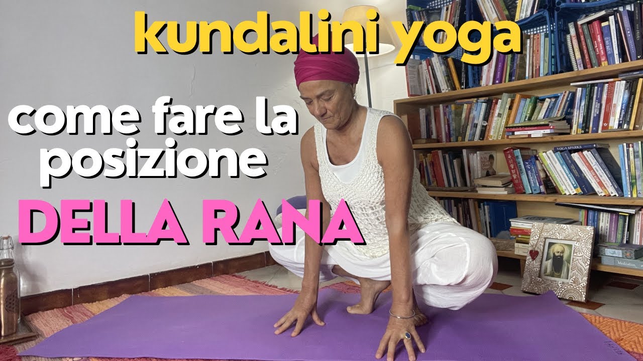 Kundalini Yoga come fare la posizione della rana #short - YouTube