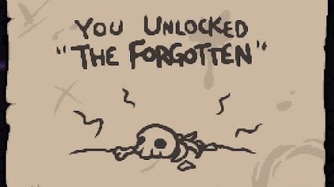 The Binding of Isaac: Repentance | How to unlock The Forgotten character (full run)