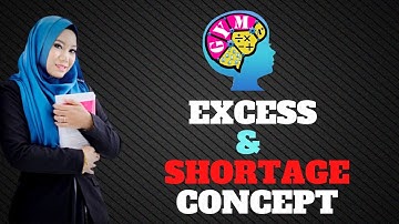 EXCESS & SHORTAGE CONCEPT| Hidayah Ismail | For P5 & P6 Students