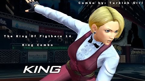 KOF XIV - King Combos - Bug and More Video (HD)