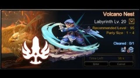 Dragon Nest SEA l Gladiator Solo Volcano Nest LB20