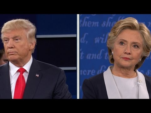 Trump And Clinton Are Asked To Say Something Nice About Each Other