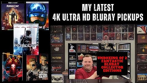 My Latest 4k Ultra HD Bluray Pickups. Scream Factory, Arrow Video & 2 Collector Editions.