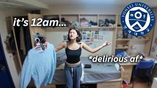Cleaning My Messy Dorm Room at 2 in the Morning