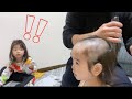 2ミリのボウズクン　shaved head