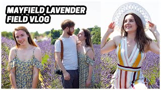 VLOG: Visiting Mayfield Lavender Fields