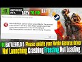 How to Fix Battlefield 6 🛠️Please Update Your NVIDIA GeForce Driver Error | Crashing, Freezing on PC