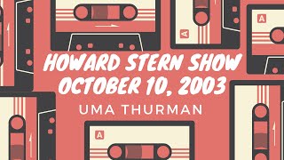 2003  10  10  1  Howard Stern Show  Uma Thurman & John Stamos Game