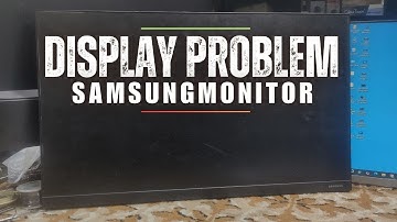Samsung Monitor Display Problem Repair | Created by Afjal Hossain