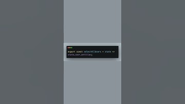 Master Redux ToolKit Selectors for Efficient Data #Redux