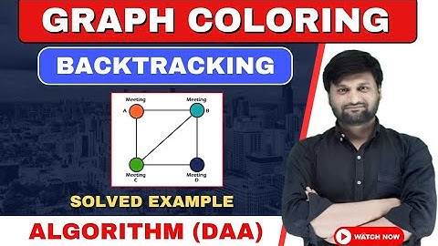 Graph coloring problem using backtracking in DAA| Algorithms|short tricks