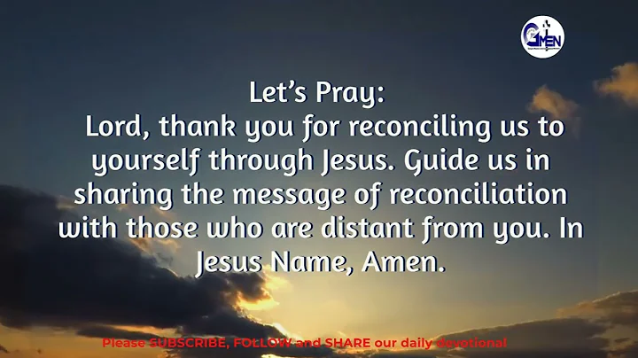 RECONCILIATION WITH GOD