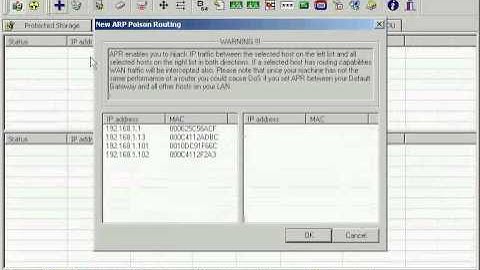 Cain To Arp Poison And Sniff Passwords!