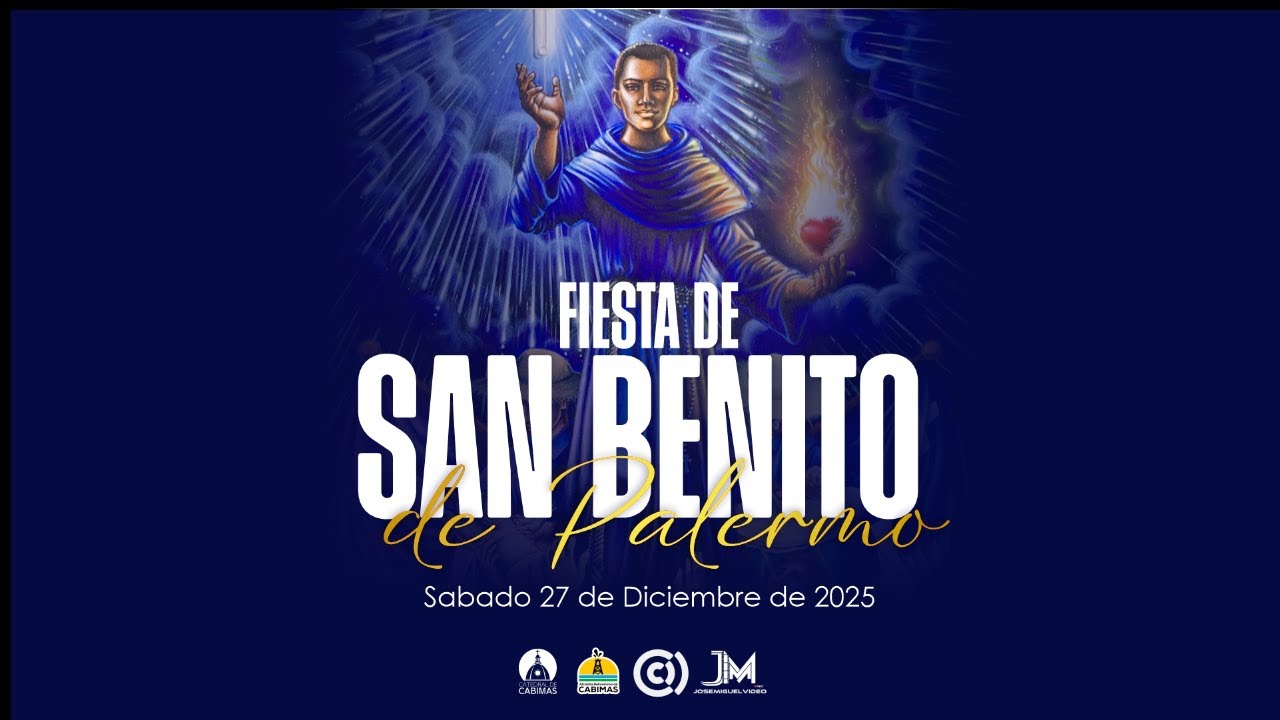 Transmisión Solemne Eucaristía en honor a San Benito de palermo 2025