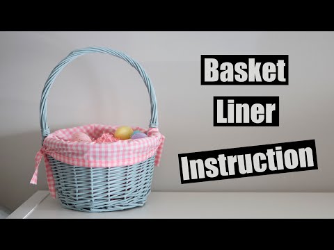 Basket Lining Tutorial