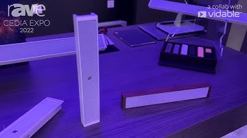 CEDIA Expo 22: K-array Shows Vyper KV-25 Speakers With 4 1" Transducers in Multiple Finish Options