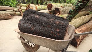 Secret How To Do Transform Burned Tree Stumps? You Will Enjoy Unique Products || Woodworking Skills