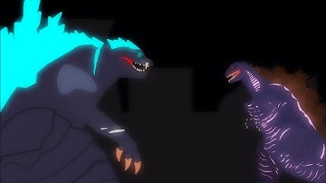 Shin Godzilla vs Godzilla Ultima - Stick Nodes Animation