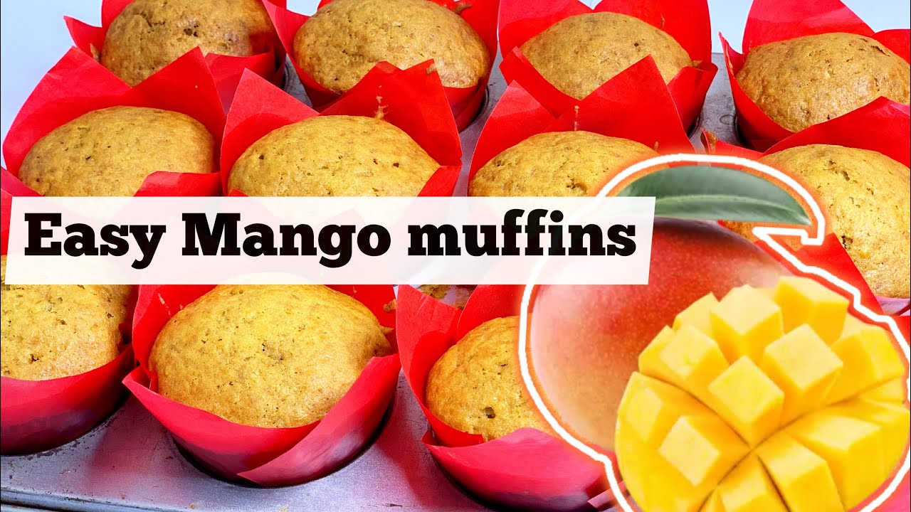 STEP BY STEP MANGO MUFFIN RECIPE SAVORY MANGO RECIPES YouTube