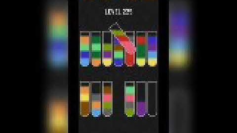 Water sort puzzle level 225