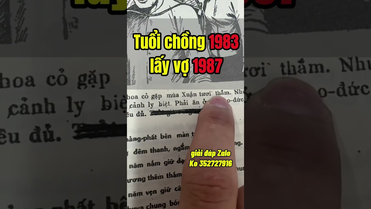 Xem tuổi 1983 lấy tuổi 1987 - Zalo 0352727916