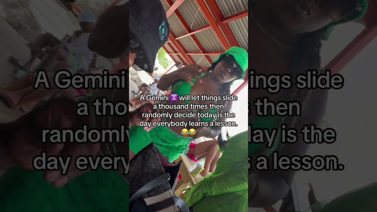 You gone learn today 