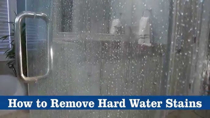 How To Clean Shower Doors - Vinegar Shower Cleaner for Hard Water