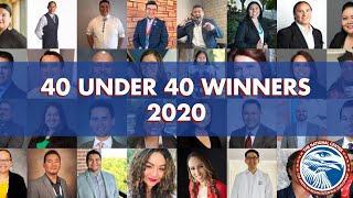 Ncaied 40 Under 40 Award Winners 2020