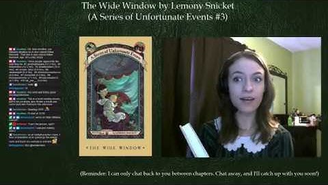 A Series of Unfortunate Events #3: The Wide Window by Lemony Snicket (Part 1)
