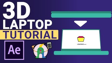 Laptop Opening Animation in After Effects Tutorial