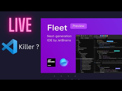 JetBrains Fleet IDE | VSCode Killer? Live