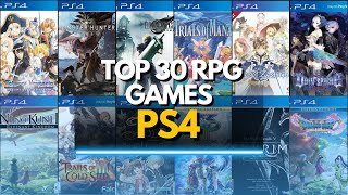 Top 30 Best PS4 RPG Games Of All Time