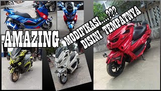 Modifikasi Yamaha Nmax, mix song SEMANGAT BARU || NMAX JINGLE COMPETITION