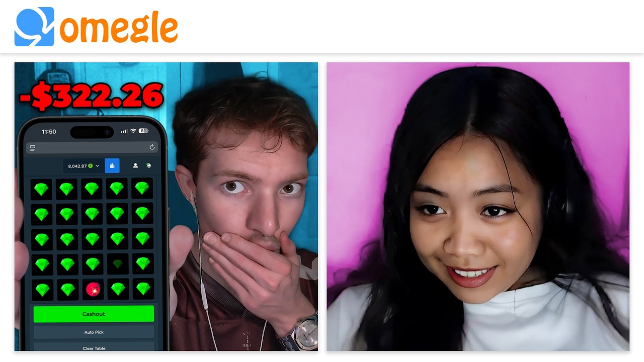 Omegle Strangers Gamble My Balance & Keep Profit!