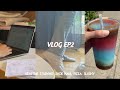 [ep2 vlog + realtime studying] studying, test, food [season1]